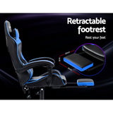 Margaret Gaming Recliner, Blue, view 6