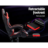 Margaret Gaming Recliner, Red, view 6