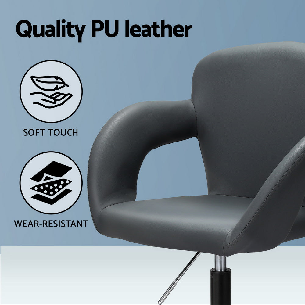 Artiss Mid Back Office Chair - Grey