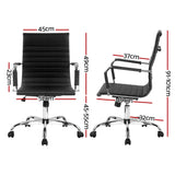 Artiss Mid Back PU Leather Office Chair