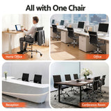 Artiss Mid Back PU Leather Office Chair