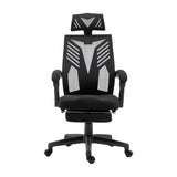 Artiss Matrix Black Mesh Office Chair Recliner with Y-Shaped Back Frame — Allure Home Collections
