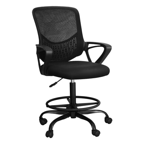 Artiss Adjustable Mesh Drafting Stool for Standing Desks and Creative Studios — Allure Home Collections