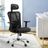 Denham black mesh ergonomic office chair