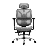 Artiss Ergonomic High-Back Office Chair with Footrest Grey Mesh — Allure Home Collections