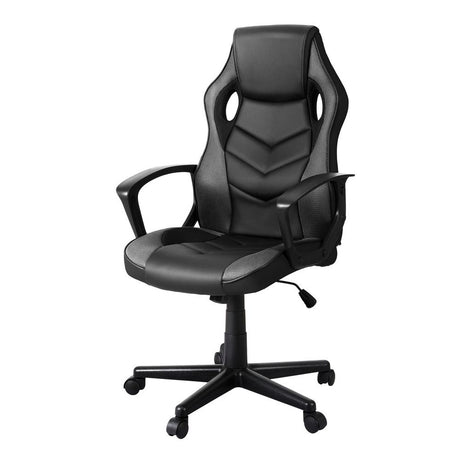 Mullaloo grey gaming chair in a home office