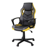 Mullaloo yellow gaming chair in a home office