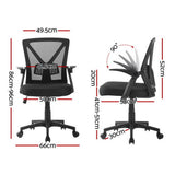 Bunbury black mesh ergonomic office chair for the home office