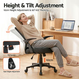 Bunbury black mesh ergonomic office chair for the home office