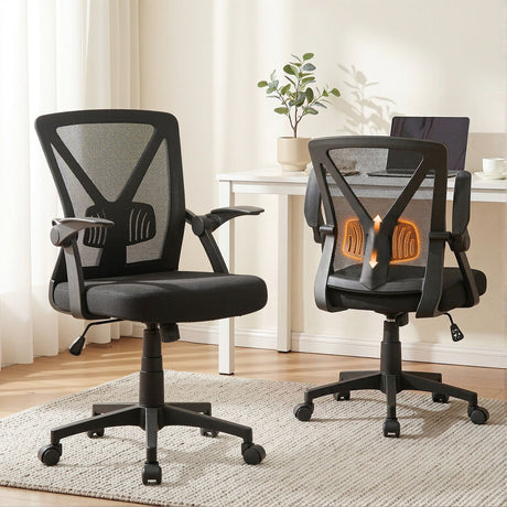 Bunbury black mesh ergonomic office chair for the home office