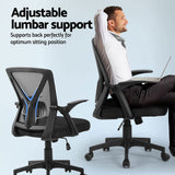 Artiss Mid-Back Mesh Office Chair Black Pack of 2 — Allure Home Collections