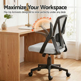 Bunbury grey mesh ergonomic office chair for the home office