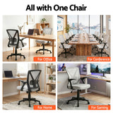 Bunbury grey mesh ergonomic office chair for the home office