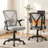 Bunbury grey mesh ergonomic office chair for the home office