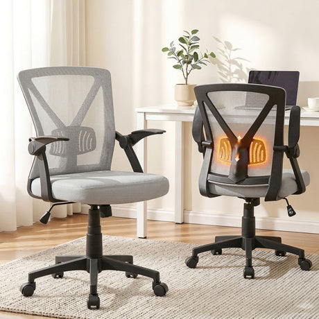 Bunbury grey mesh ergonomic office chair for the home office