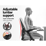 Artiss Nile Grey Mid-Back Mesh Office Chair — Allure Home Collections
