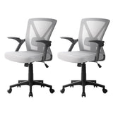 Bunbury grey mesh ergonomic office chair for the home office