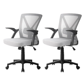 Bunbury grey mesh ergonomic office chair for the home office