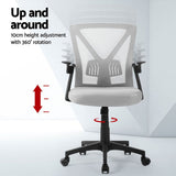 Bunbury grey mesh ergonomic office chair for the home office