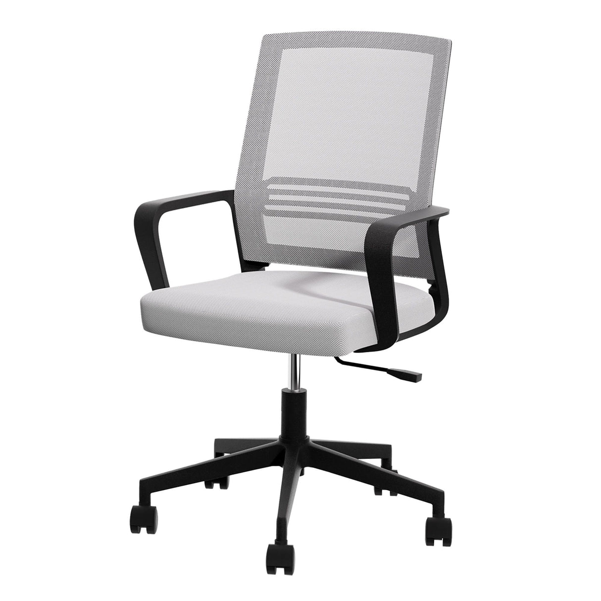Cottesloe grey mid back mesh office chair in a home office
