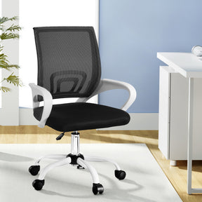 Kinross white mesh office chair