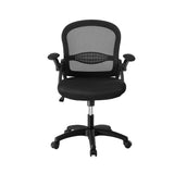 Burns Beach black mesh office chair, view 3