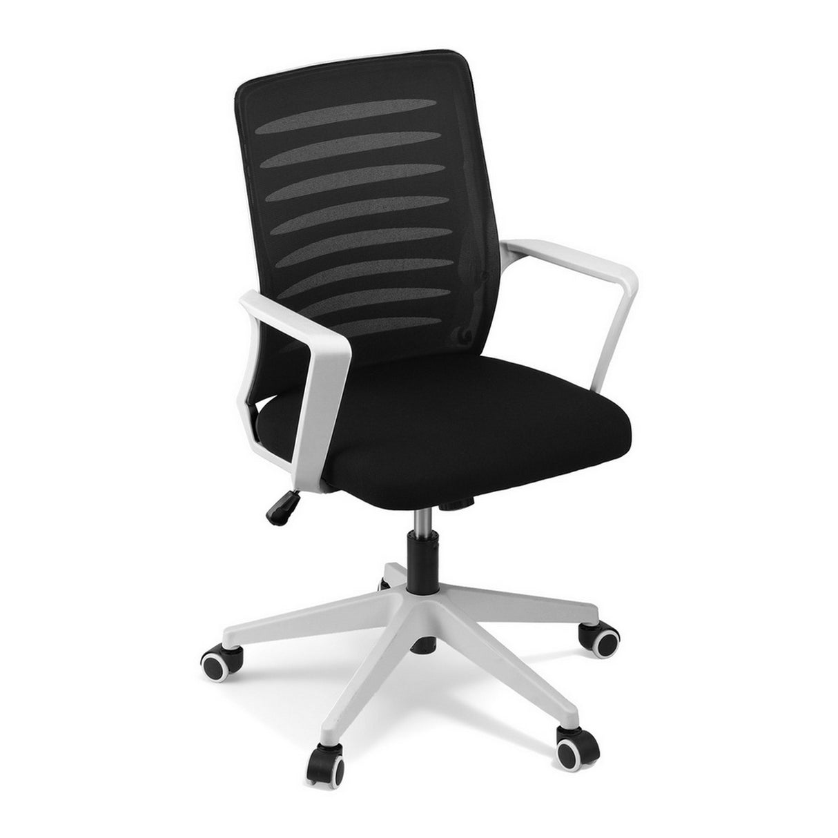 Capel black and white ergonomic mesh office chair