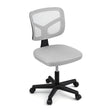 Dwellingup grey armless ergonomic mesh office chair