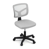 Dwellingup grey armless ergonomic mesh office chair