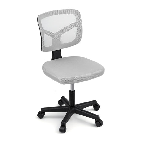 Dwellingup grey armless ergonomic mesh office chair
