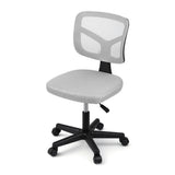Dwellingup grey armless ergonomic mesh office chair