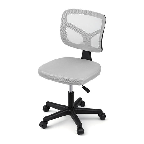Dwellingup grey armless ergonomic mesh office chair