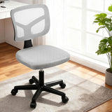 Dwellingup grey armless ergonomic mesh office chair