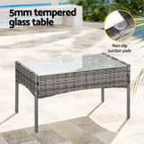 Gardeon 4-Seater Weather-Resistant Wicker Sofa Set