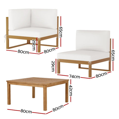 Jervis 5 Piece Outdoor Lounge Set, view 2