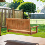 Rosedale Porch Swing Chair Teak