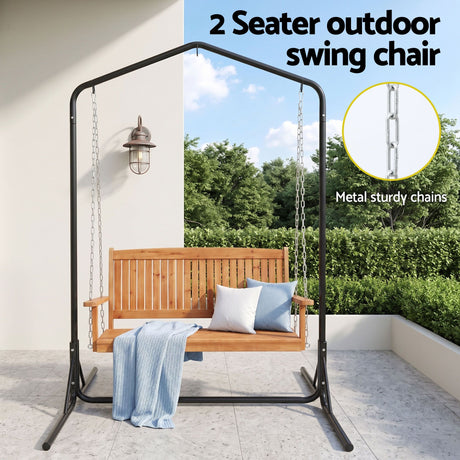Rosedale Swing Chair with Stand Teak