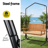 Rosedale Swing Chair with Stand Teak