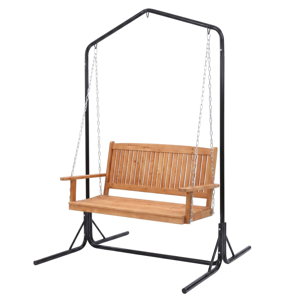 Rosedale Swing Chair with Stand Teak