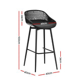 Anna Bay Outdoor Bar Stool Black 2