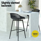 Anna Bay Outdoor Bar Stool Black 5