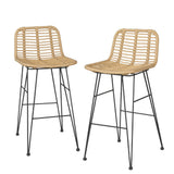 Corlette Outdoor Bar Stool Nature 1