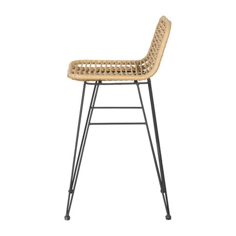Corlette Outdoor Bar Stool Nature 4