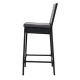 Gardeon Elegant 2-Piece Outdoor Bar Stools Set