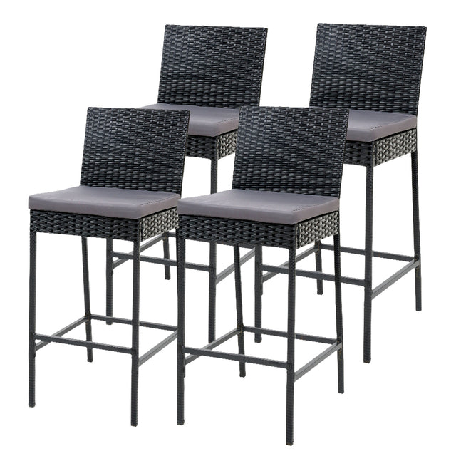 Nelson Bay Outdoor Bar Stool Black 1