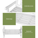 Gardeon Rustic Fir Wood Garden Bench