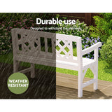 Gardeon Rustic Fir Wood Garden Bench