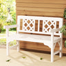 Gardeon Rustic Fir Wood Garden Bench