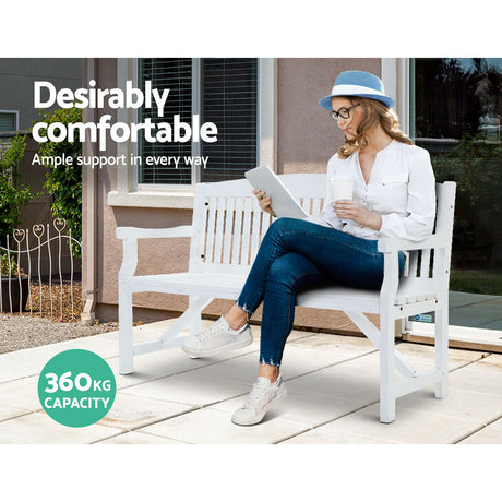 Gardeon 5FT Rustic Wooden Garden Bench