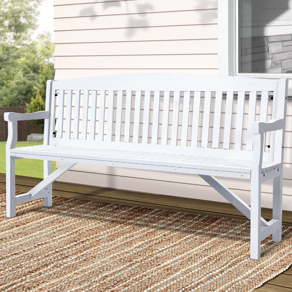 Gardeon 5FT Rustic Wooden Garden Bench